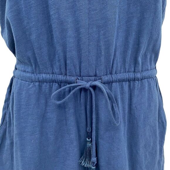 NWT LOFT Cobalt Blue Beach Romper Size XXS - Picture 5 of 12